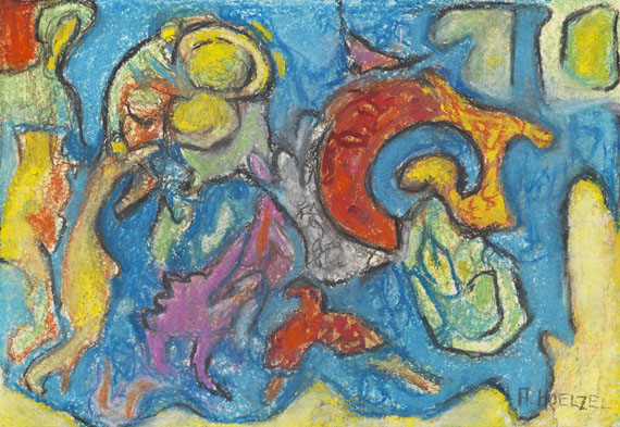 Adolf Hölzel - Pastel