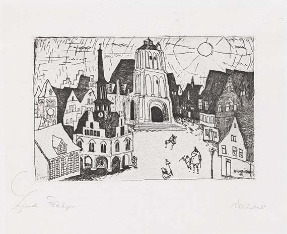 Lyonel Feininger - Etching