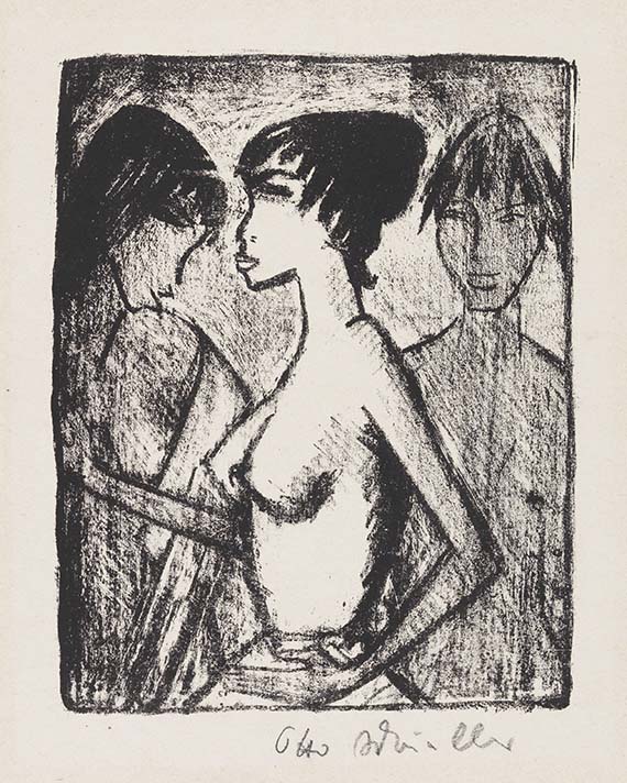 Otto Mueller - Lithograph