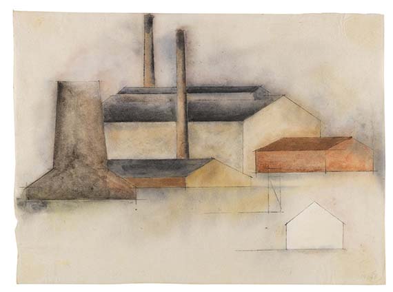 Erich Borchert - Watercolor