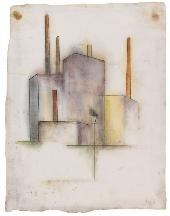 Erich Borchert - Watercolor