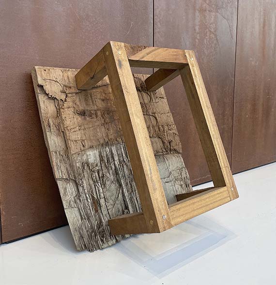 Magdalena Jetelová - Wooden sculpture
