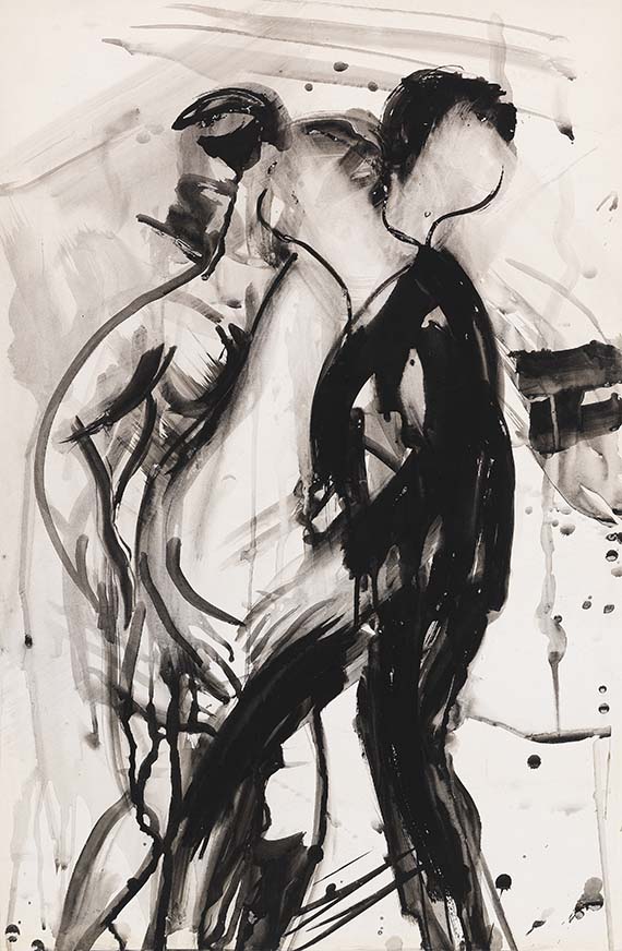 Anton Räderscheidt - Gouache