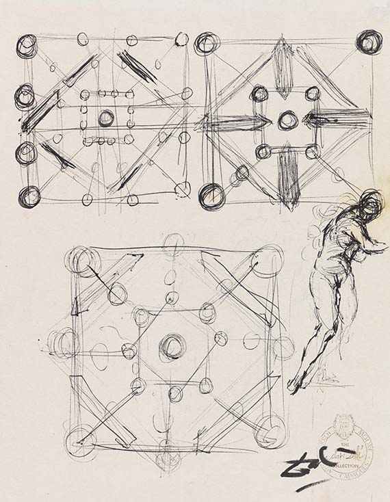Salvador Dalí - Drawing