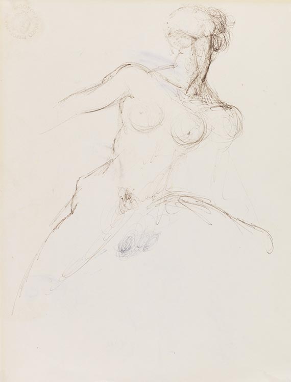 Salvador Dalí - Ball-point drawing