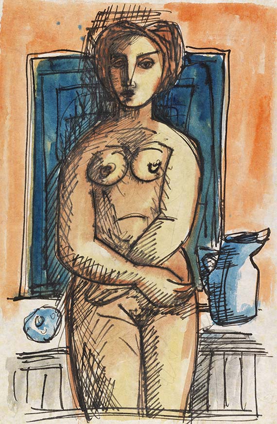 Johann Georg Müller - Watercolor