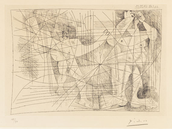 Pablo Picasso - Etching