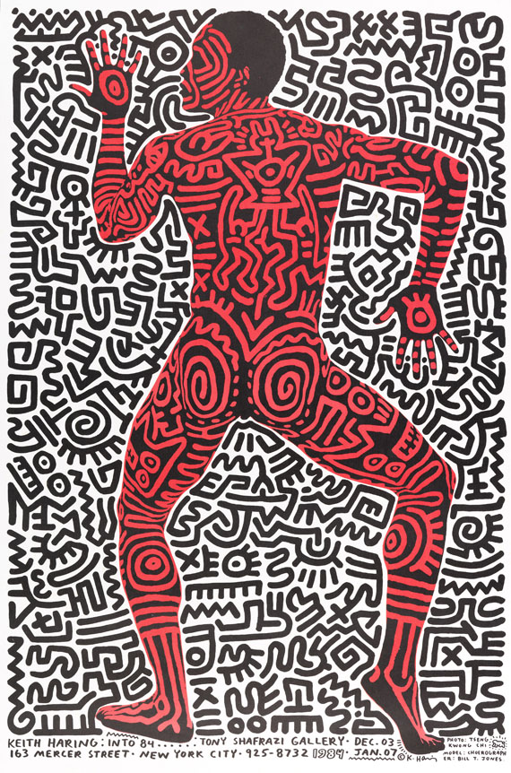 Keith Haring - Offset in colors