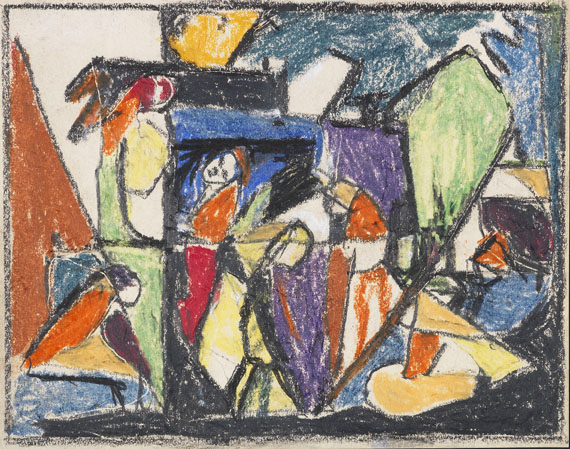 Adolf Hölzel - Pastel