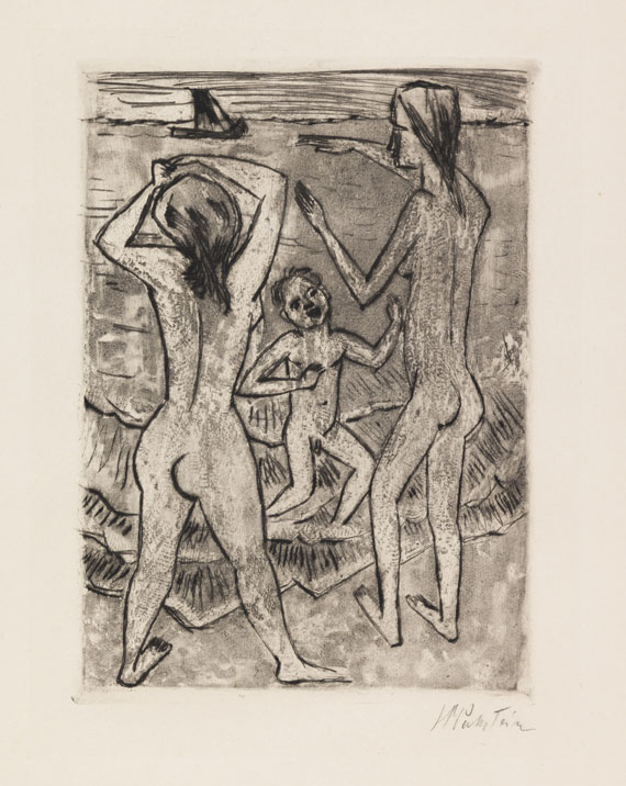 Hermann Max Pechstein - Etching