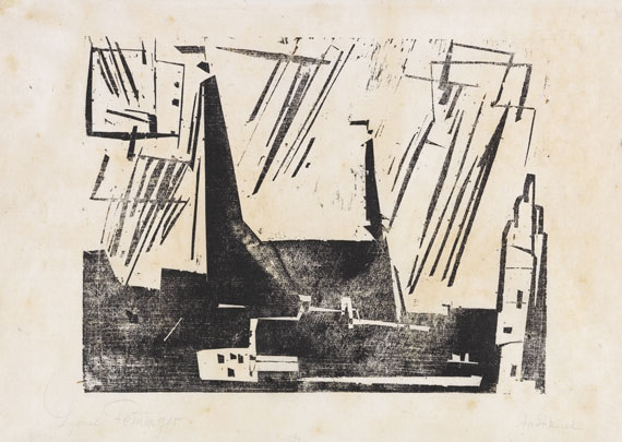 Lyonel Feininger - Woodcut