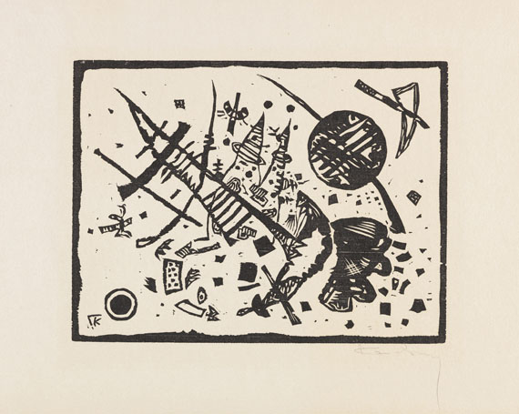 Wassily Kandinsky - Woodcut
