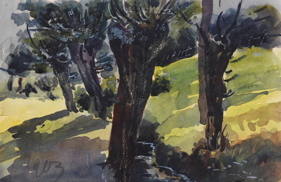 Karl Schmidt-Rottluff - Watercolor