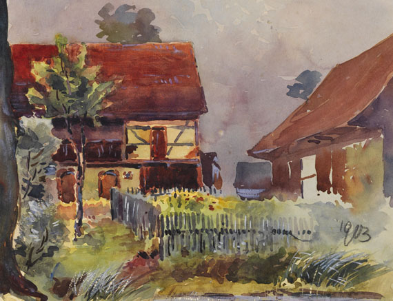 Karl Schmidt-Rottluff - Watercolor