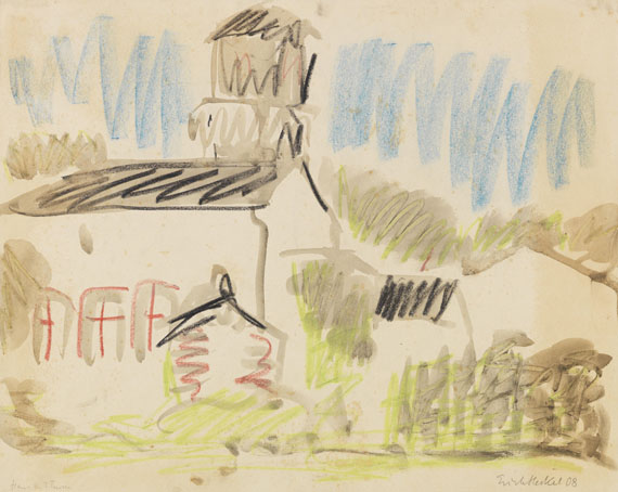 Heckel, Erich - Watercolor