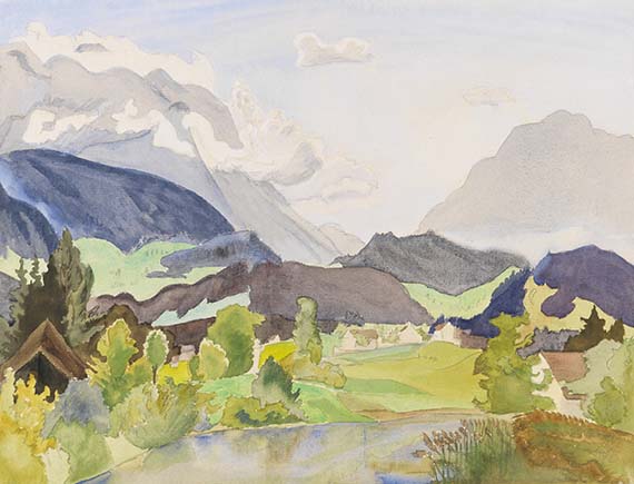Erich Heckel - Watercolor