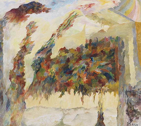 Bernard Schultze - Oil on canvas