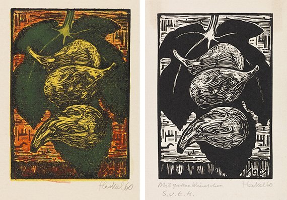 Erich Heckel - Woodcut