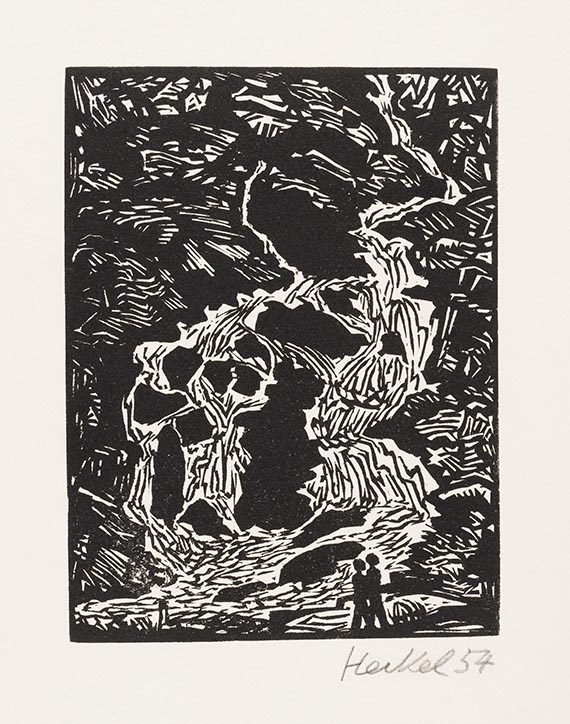 Erich Heckel - Woodcut