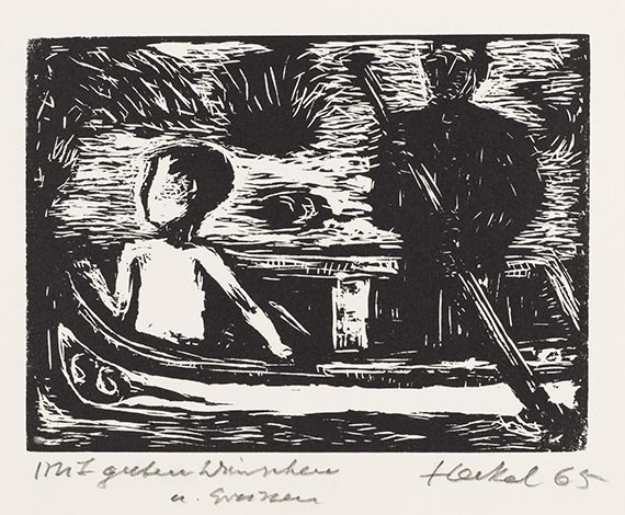 Erich Heckel - Woodcut
