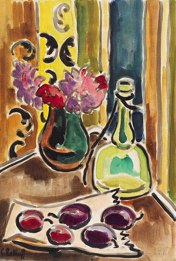 Karl Schmidt-Rottluff - Watercolor