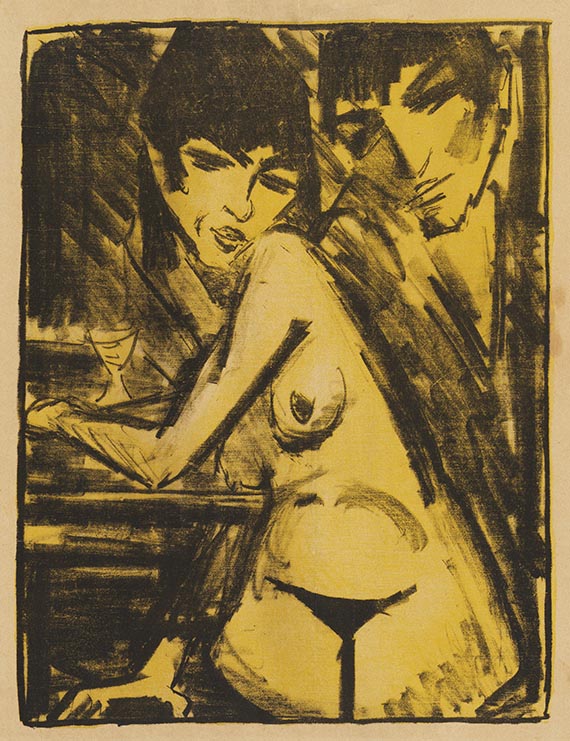 Otto Mueller - Lithograph in colors