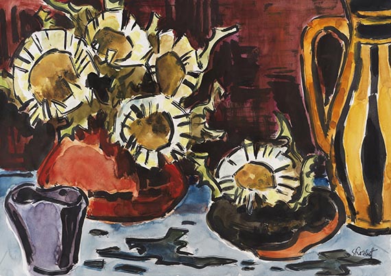 Karl Schmidt-Rottluff - Watercolor