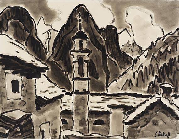 Karl Schmidt-Rottluff - Watercolor