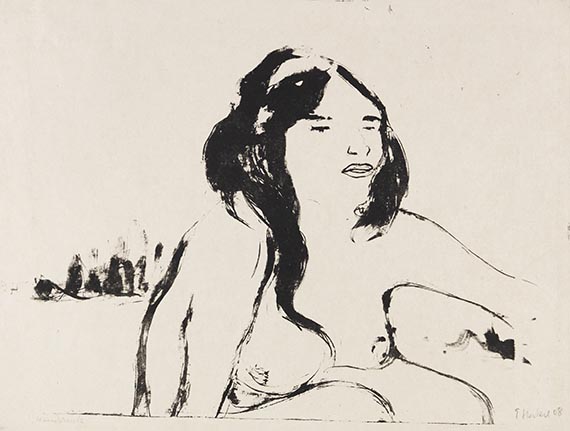Erich Heckel - Lithograph
