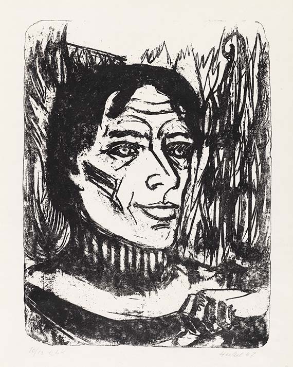 Erich Heckel - Lithograph