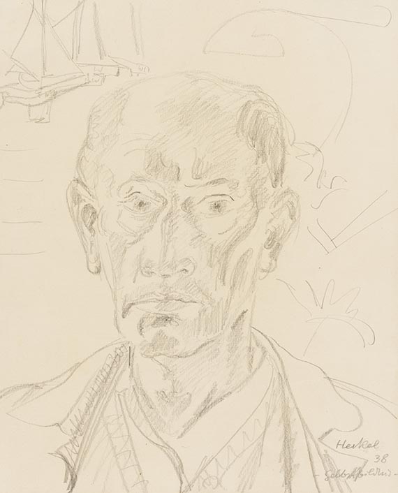 Erich Heckel - Pencil