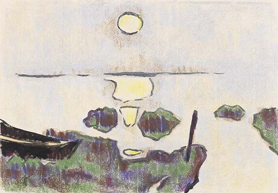 Karl Schmidt-Rottluff - Colored chalk