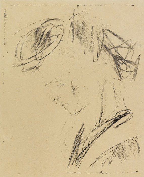Ernst Ludwig Kirchner - Lithograph