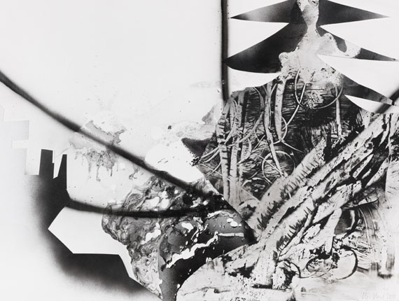 Charline Von Heyl - Mixed media