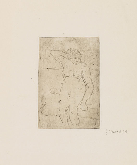 Erich Heckel - Drypoint