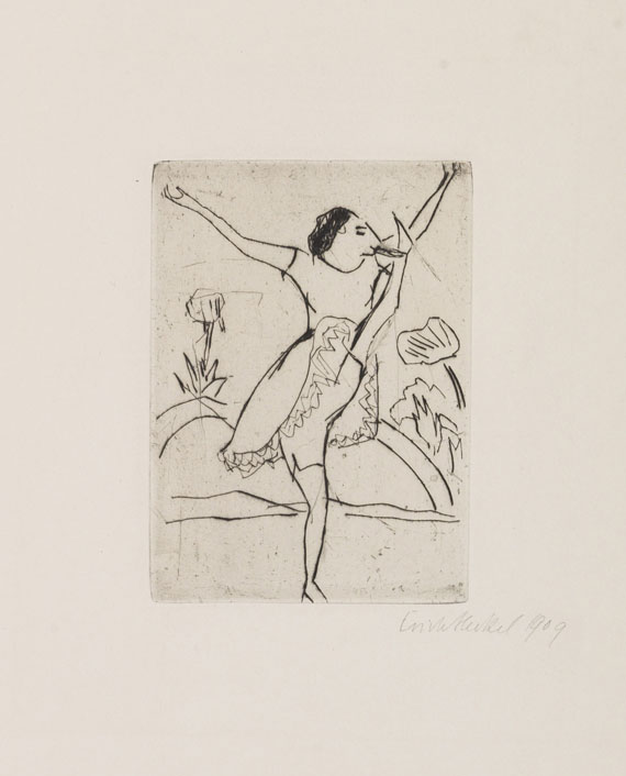 Erich Heckel - Drypoint