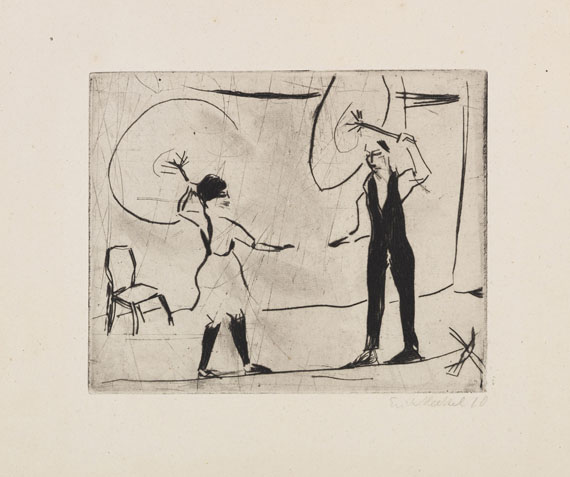 Erich Heckel - Drypoint