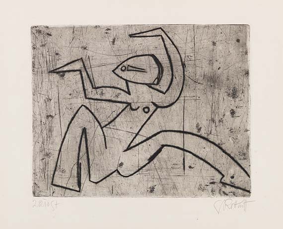Karl Schmidt-Rottluff - Etching
