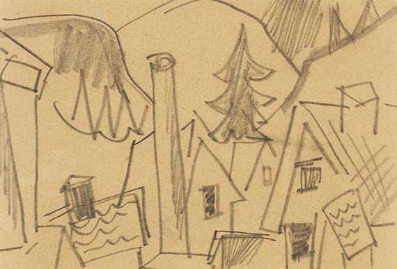 Karl Schmidt-Rottluff - Pencil