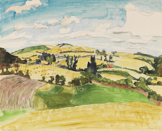 Erich Heckel - Watercolor