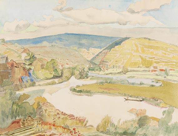 Erich Heckel - Watercolor