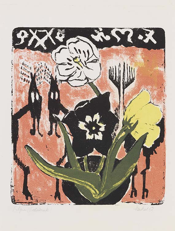 Erich Heckel - Lithograph in colors