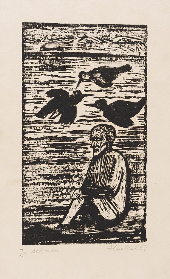 Erich Heckel - Woodcut