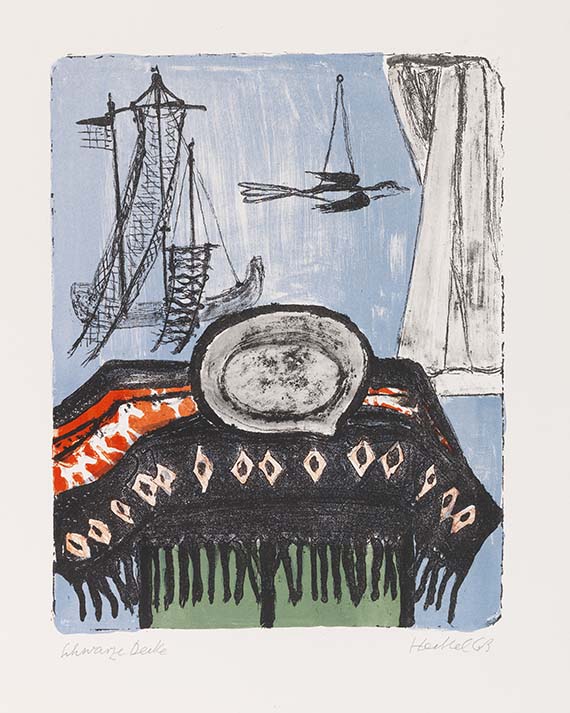 Erich Heckel - Lithograph in colors