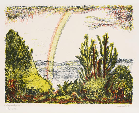 Erich Heckel - Lithograph in colors