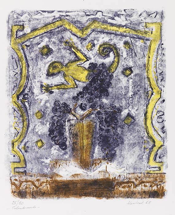 Erich Heckel - Lithograph in colors