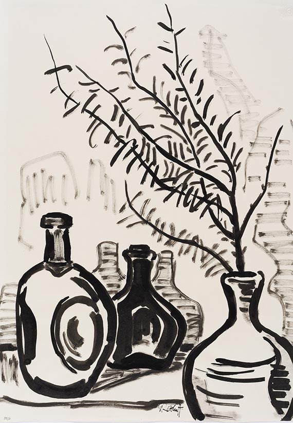 Karl Schmidt-Rottluff - India Ink