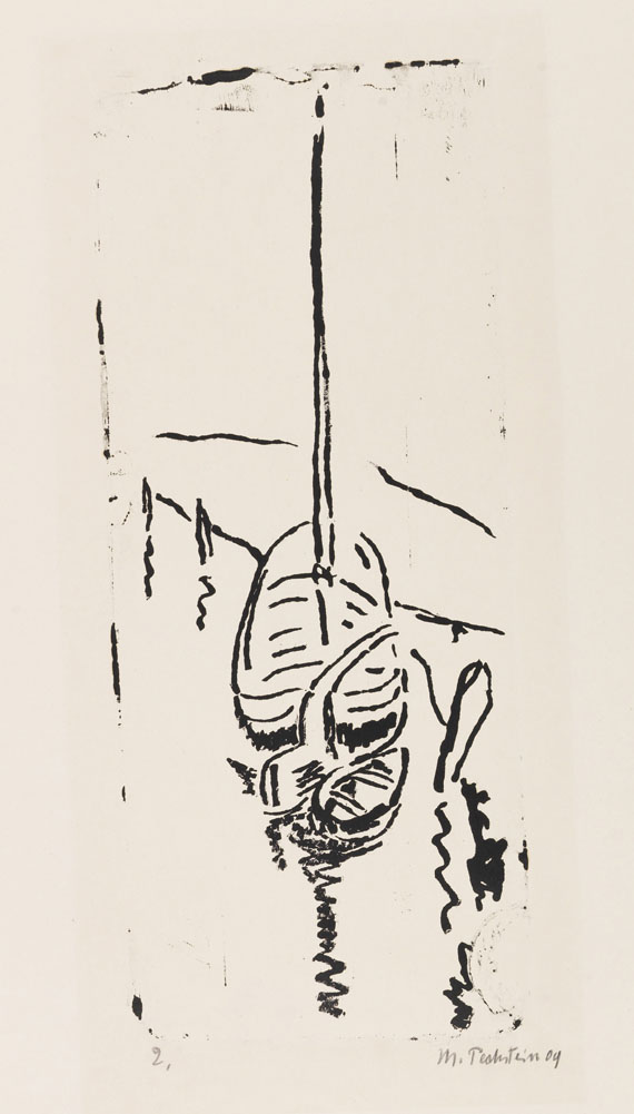 Hermann Max Pechstein - Lithograph