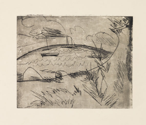 Ernst Ludwig Kirchner - Etching