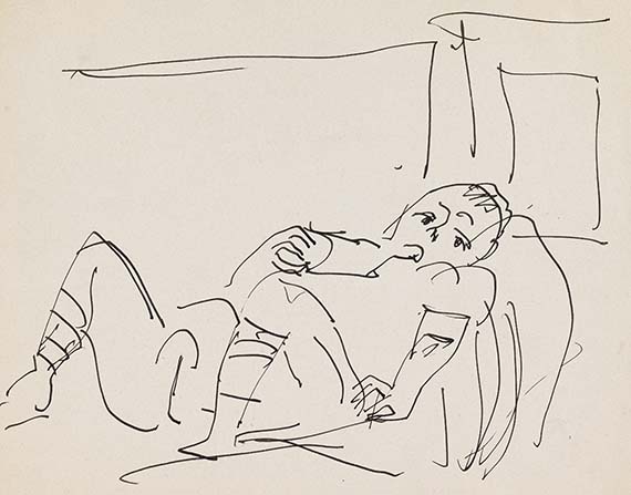 Ernst Ludwig Kirchner - Ink
